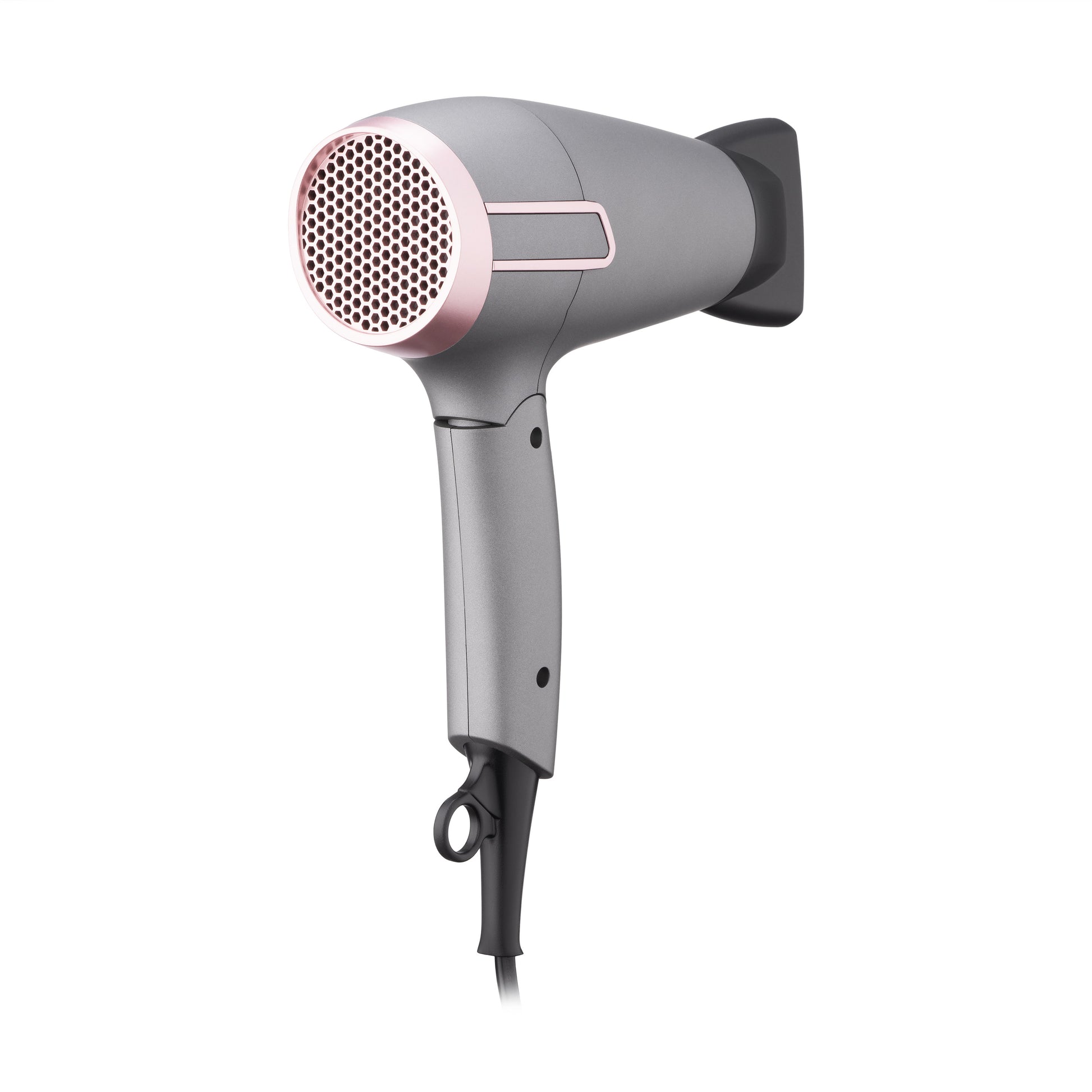Ardesto Hair Dryer Pink Touch, 2000W, 2 speeds, 2 heat setting, foldable handle, gray+pink
