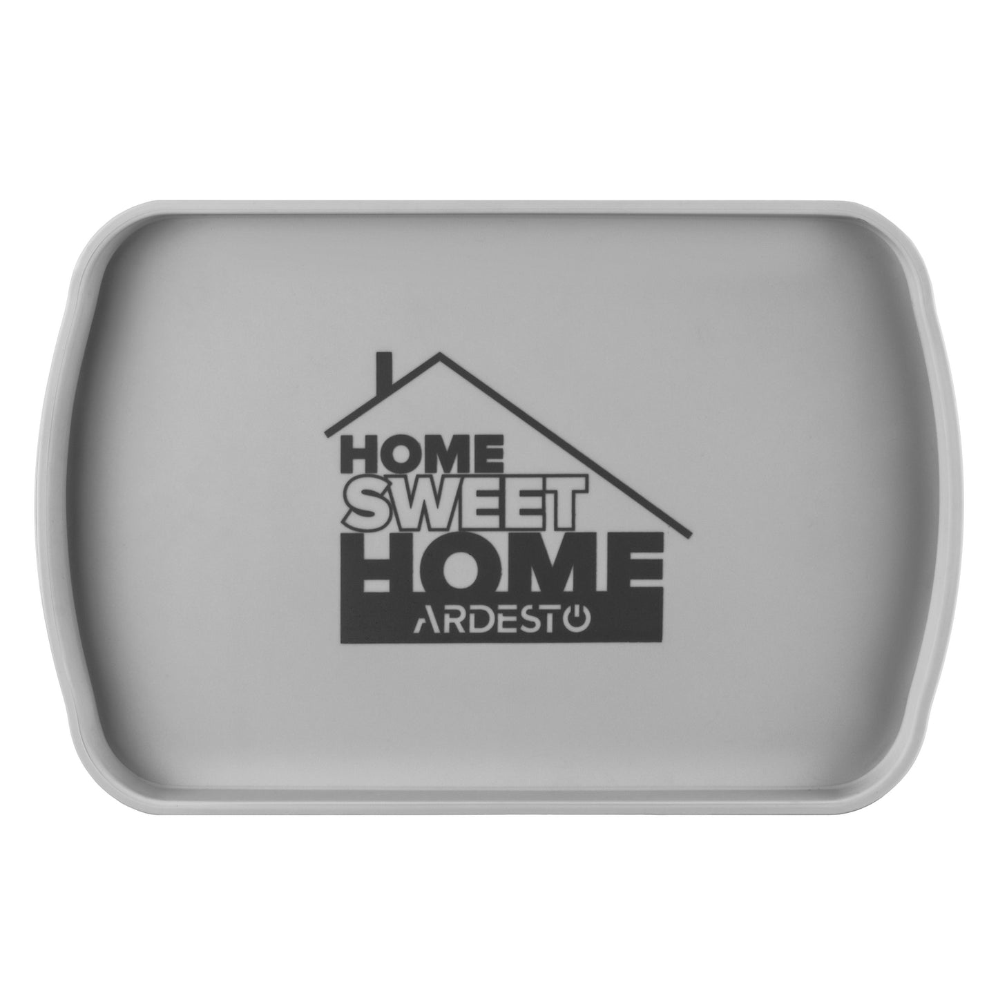 Ardesto Storage box with lid 32х21.5х14cm, 6l, plastic PP, grey