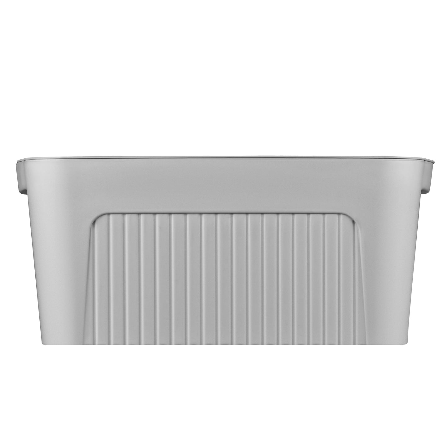 Ardesto Storage box with lid 32х21.5х14cm, 6l, plastic PP, grey