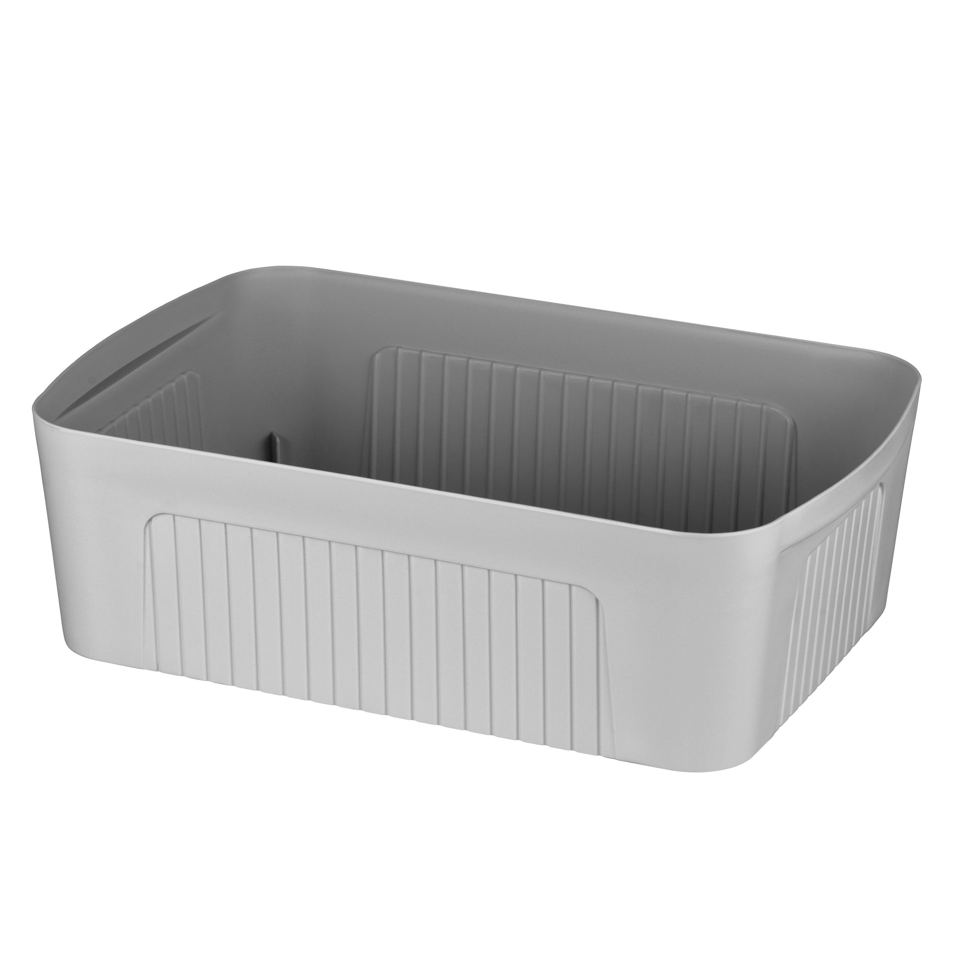 Ardesto Storage box with lid 45.5х31х14cm, 13l, plastic PP, grey