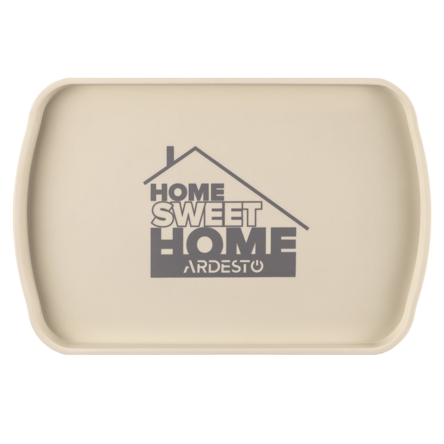 Ardesto Storage box with lid 45.5х31х14cm, 13l, plastic PP, beige