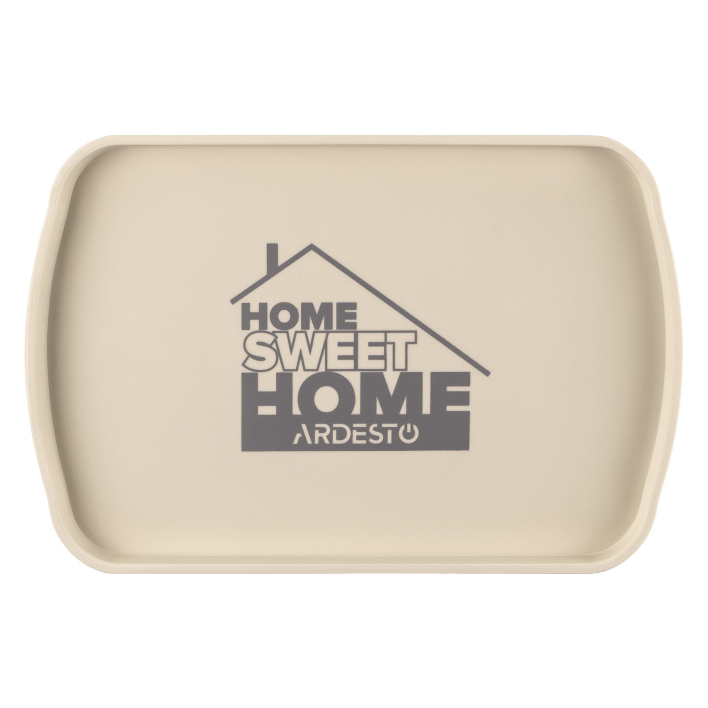 Ardesto Storage box with lid 45.5х31х24.5cm, 23l, plastic PP, beige
