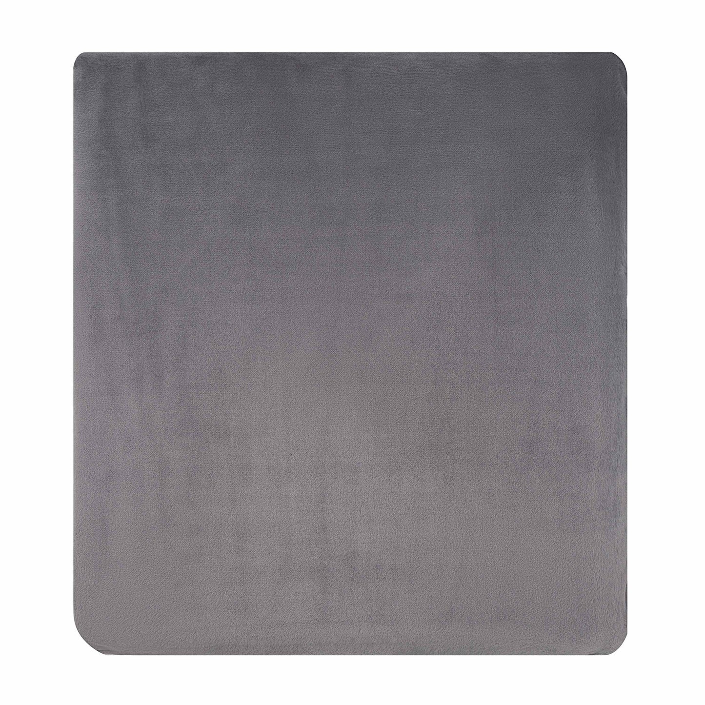 ARDESTO Delicate blanket 200х220cm, 100% polyester, light grey