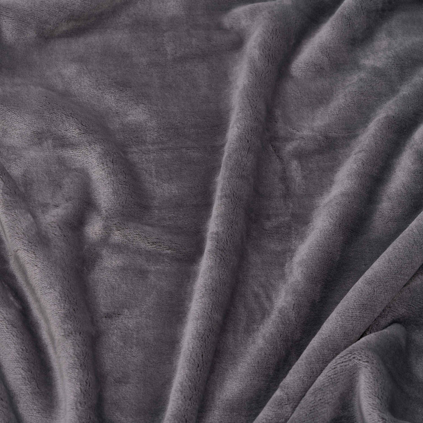 ARDESTO Delicate blanket 200х220cm, 100% polyester, light grey