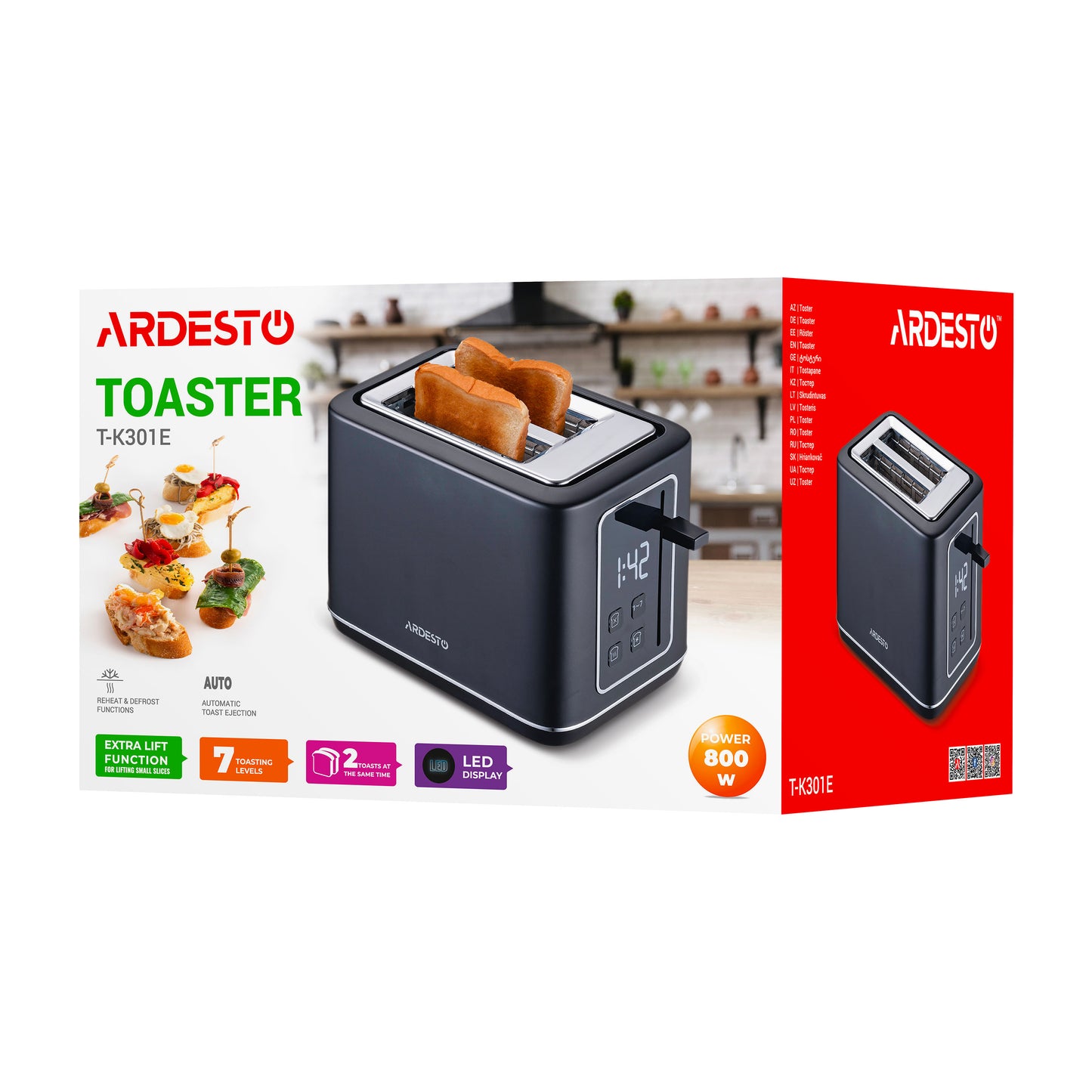 Ardesto  Elegance Toaster T-K301E