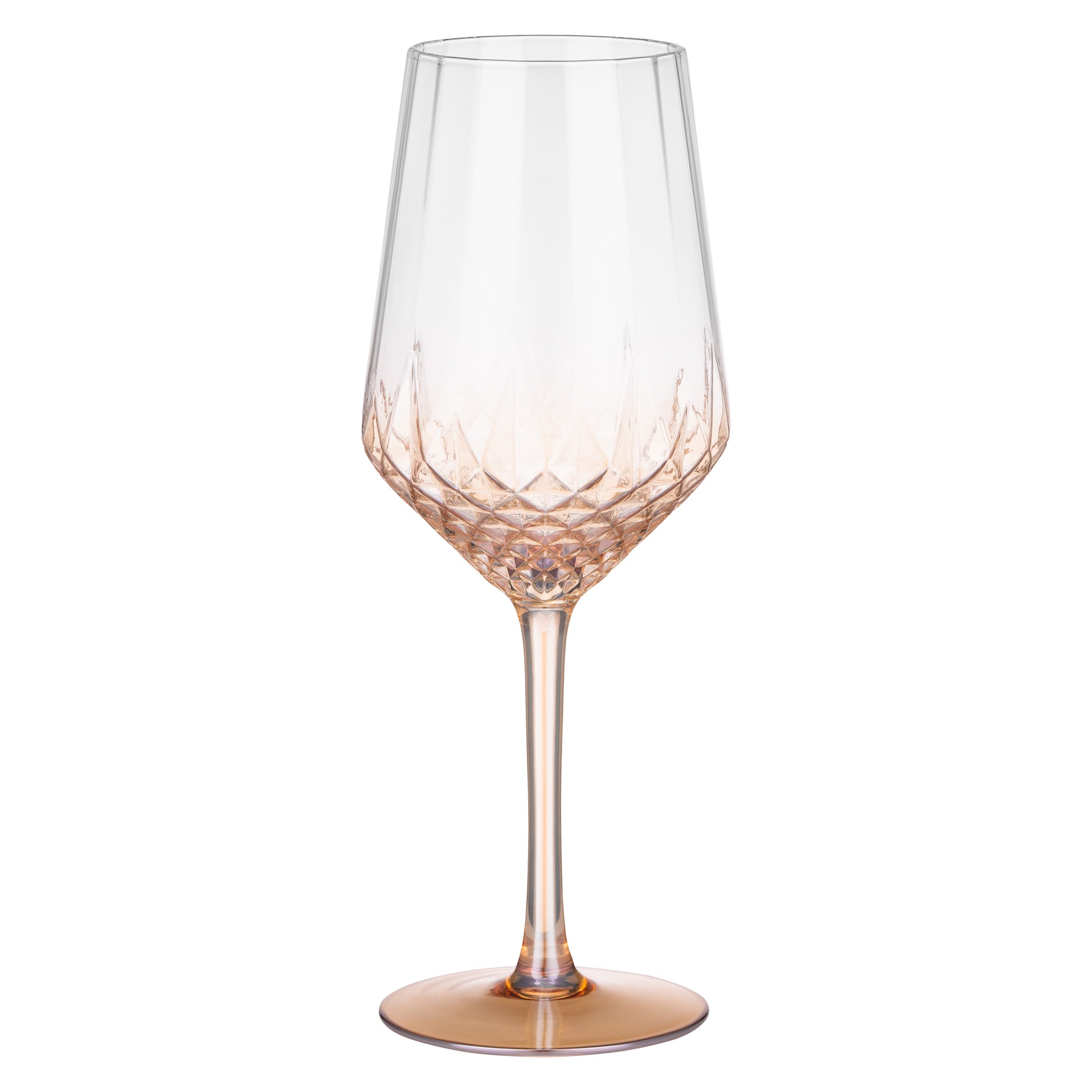 Ardesto Wine glasses set Black Mars Orion 550ml, 2pcs, glass, transparent-grey