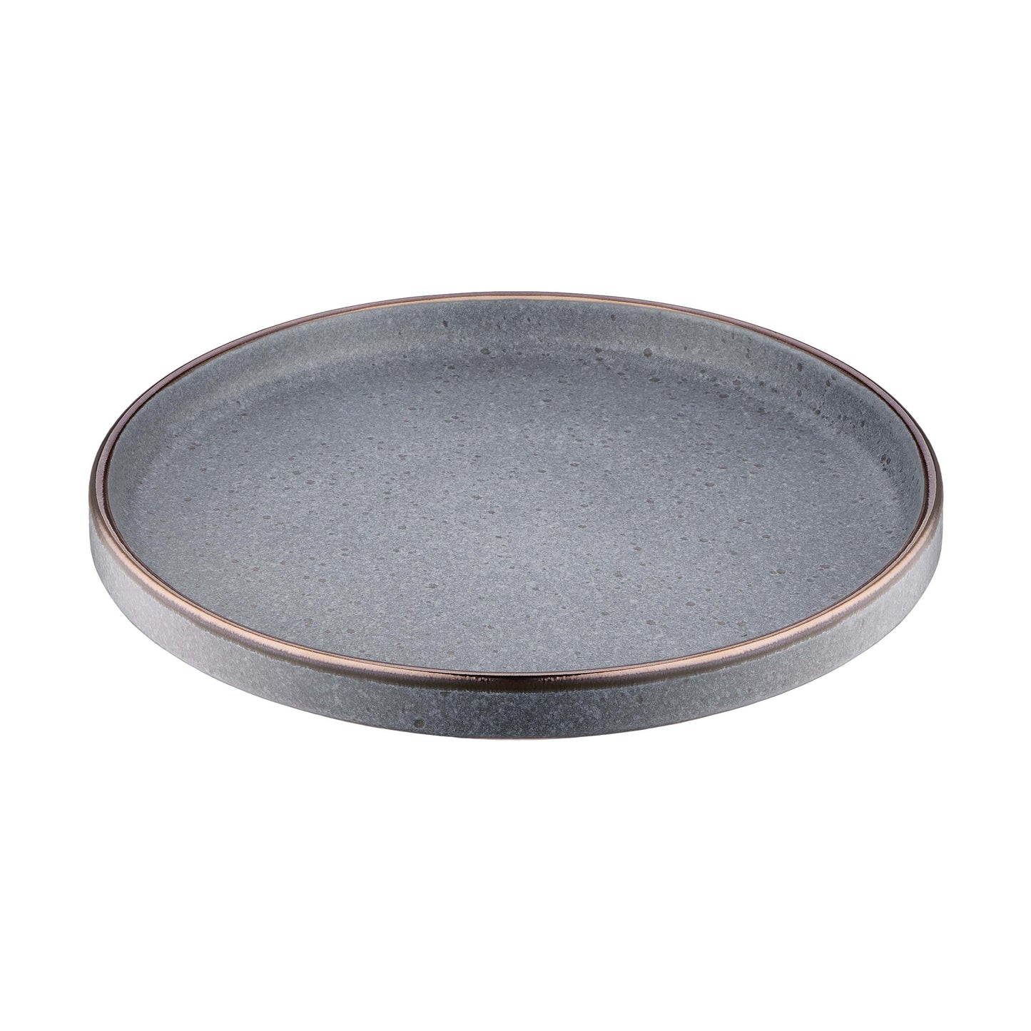 Dessert plate ARDESTO Fasano, 19.6cm, ceramic, gray 767637176767