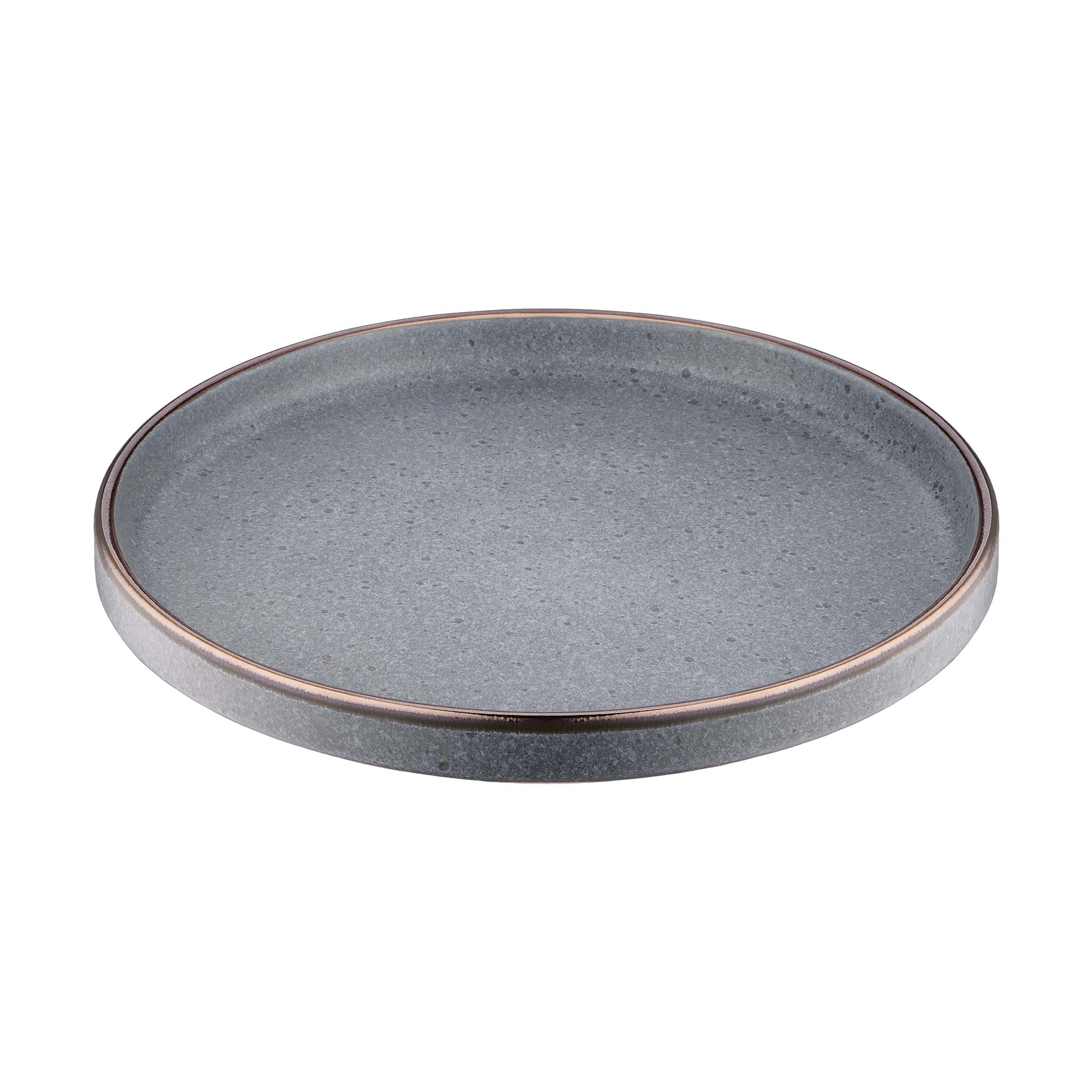 Dessert plate ARDESTO Fasano, 19.6cm, ceramic, gray 767637176767