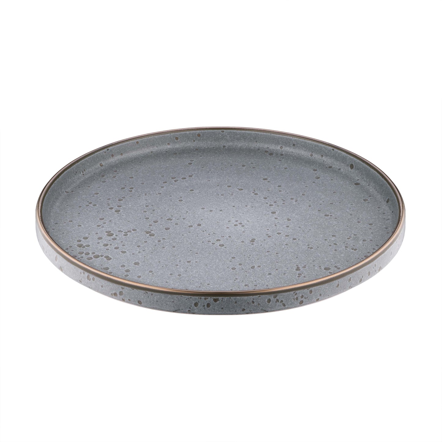 Dinner plate ARDESTO Fasano, 26cm, ceramic, gray 767637176750