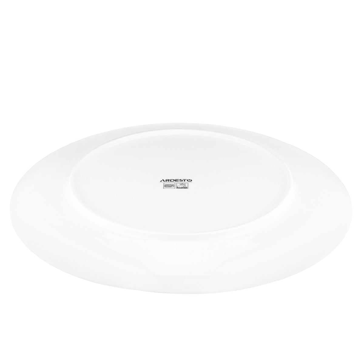 Dinner plate ARDESTO Capri, 26.8cm, porcelain, white green 767637176859