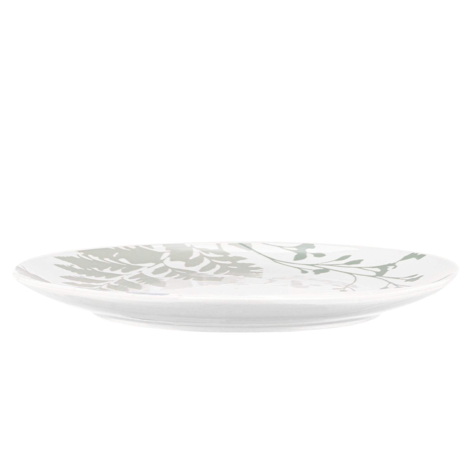 Dessert plate ARDESTO Capri, 19.2cm, porcelain, white green 767637176866