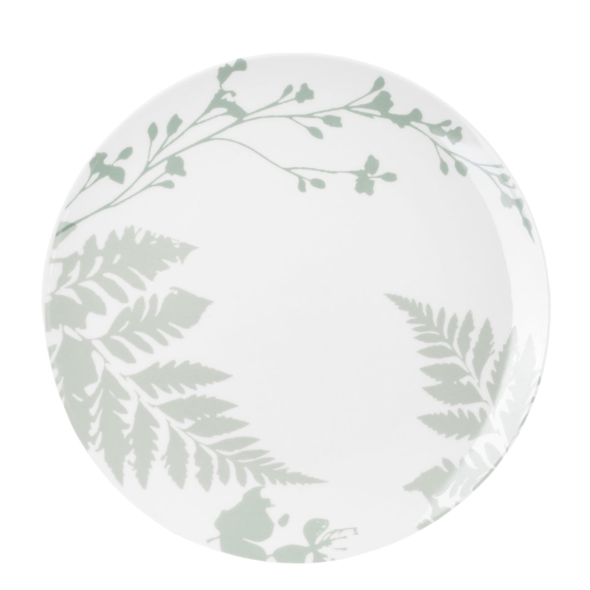 Dessert plate ARDESTO Capri, 19.2cm, porcelain, white green 767637176866