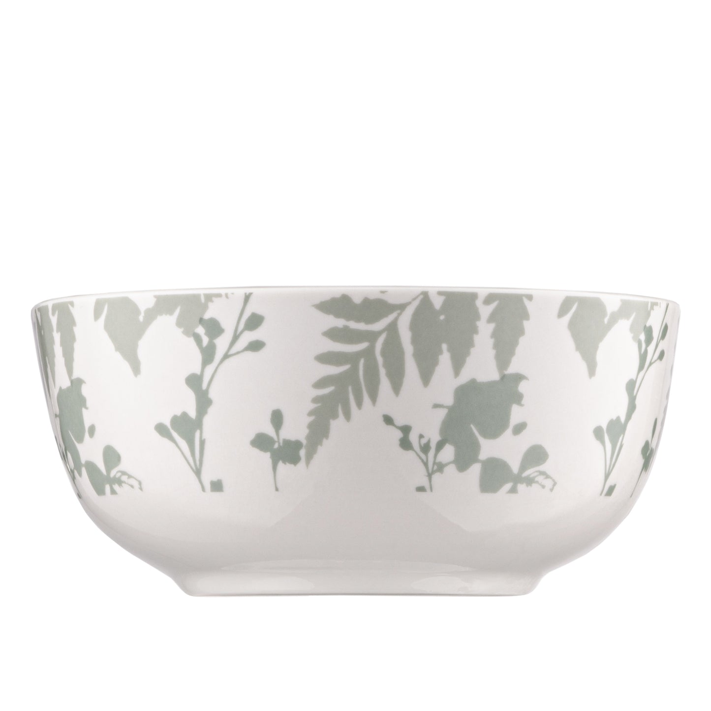 Bowl ARDESTO Capri, 510ml, 13.8cm, porcelain, white green 767637176873