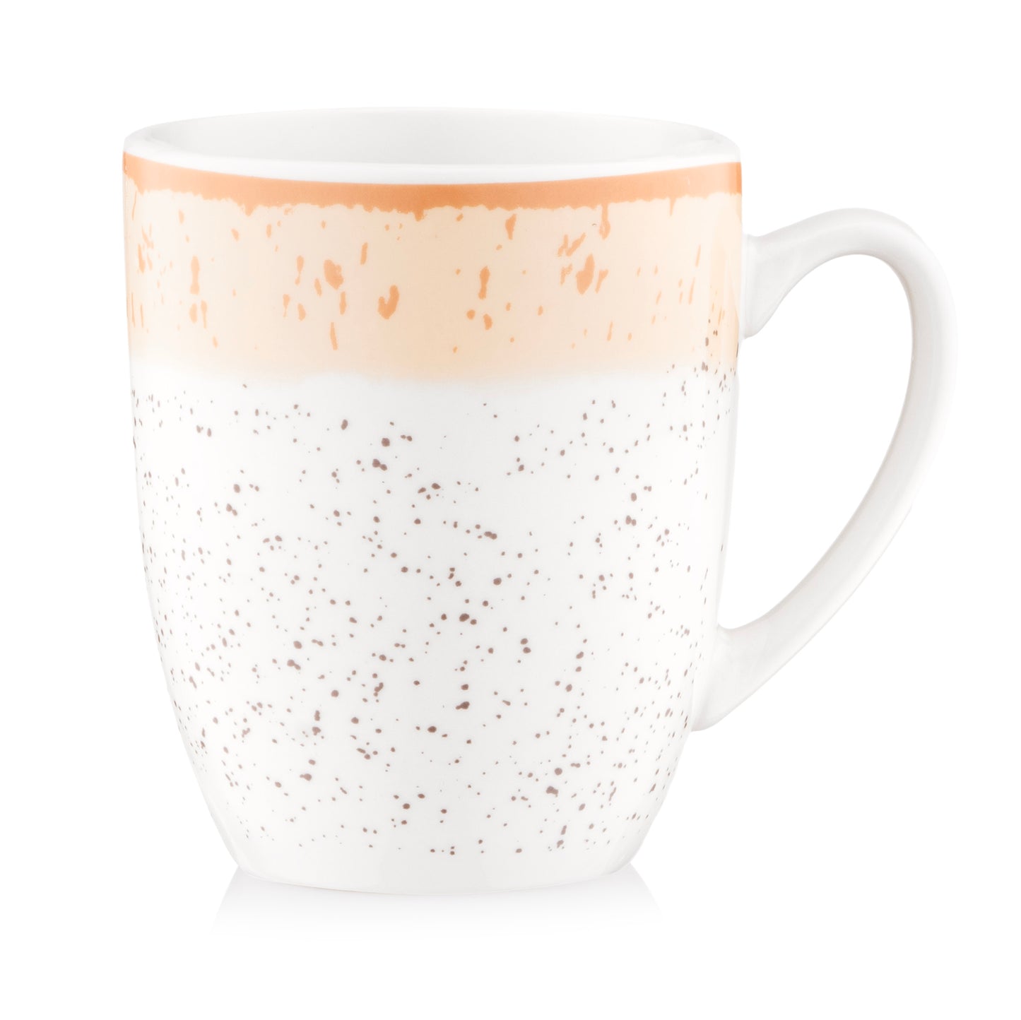 ARDESTO Mug Siena, 360ml, porcelain, white-yellow 767637177559