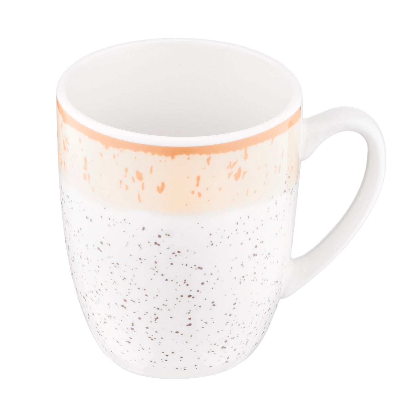 ARDESTO Mug Siena, 360ml, porcelain, white-yellow 767637177559