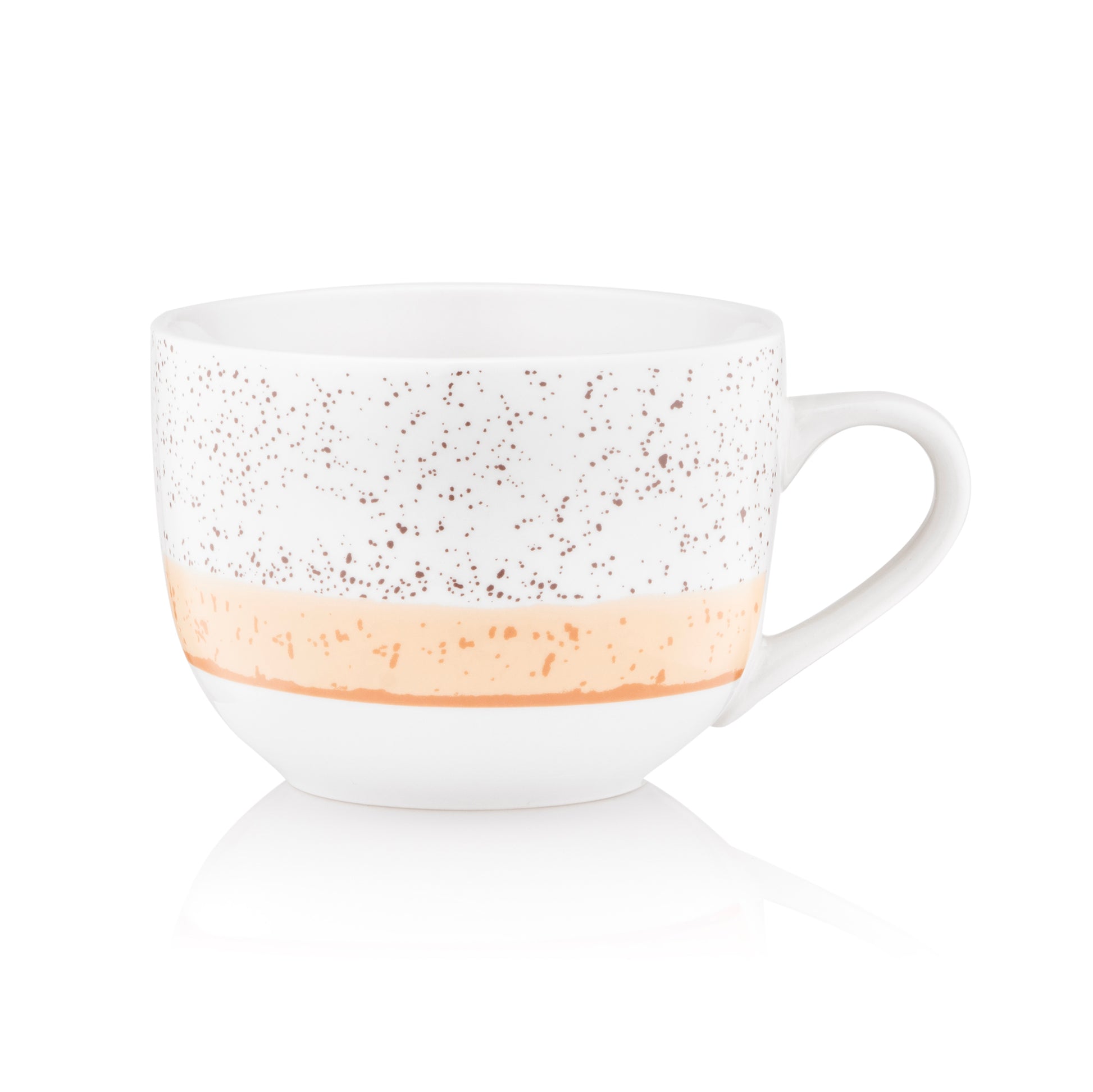 ARDESTO Mug Siena, 500ml, porcelain, white-yellow 767637177566