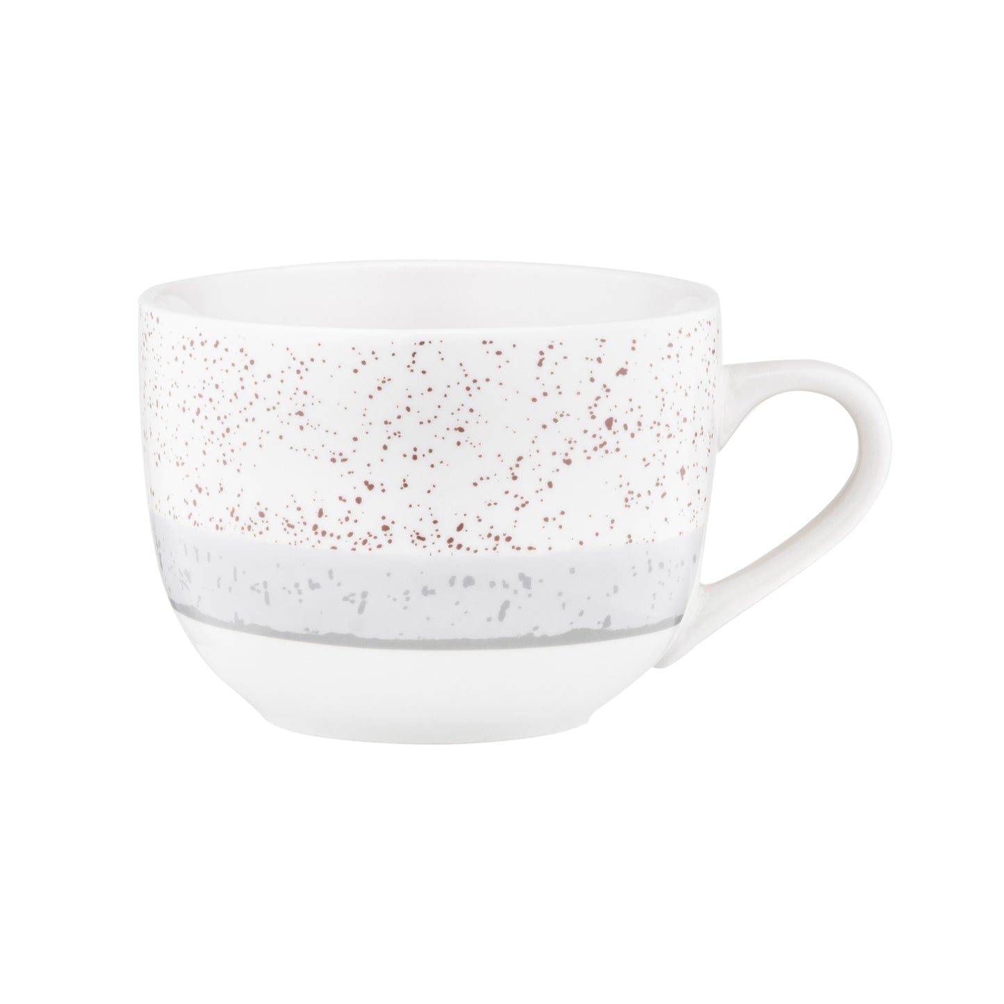 ARDESTO Mug Siena, 500ml, porcelain, white-gray 767637177597