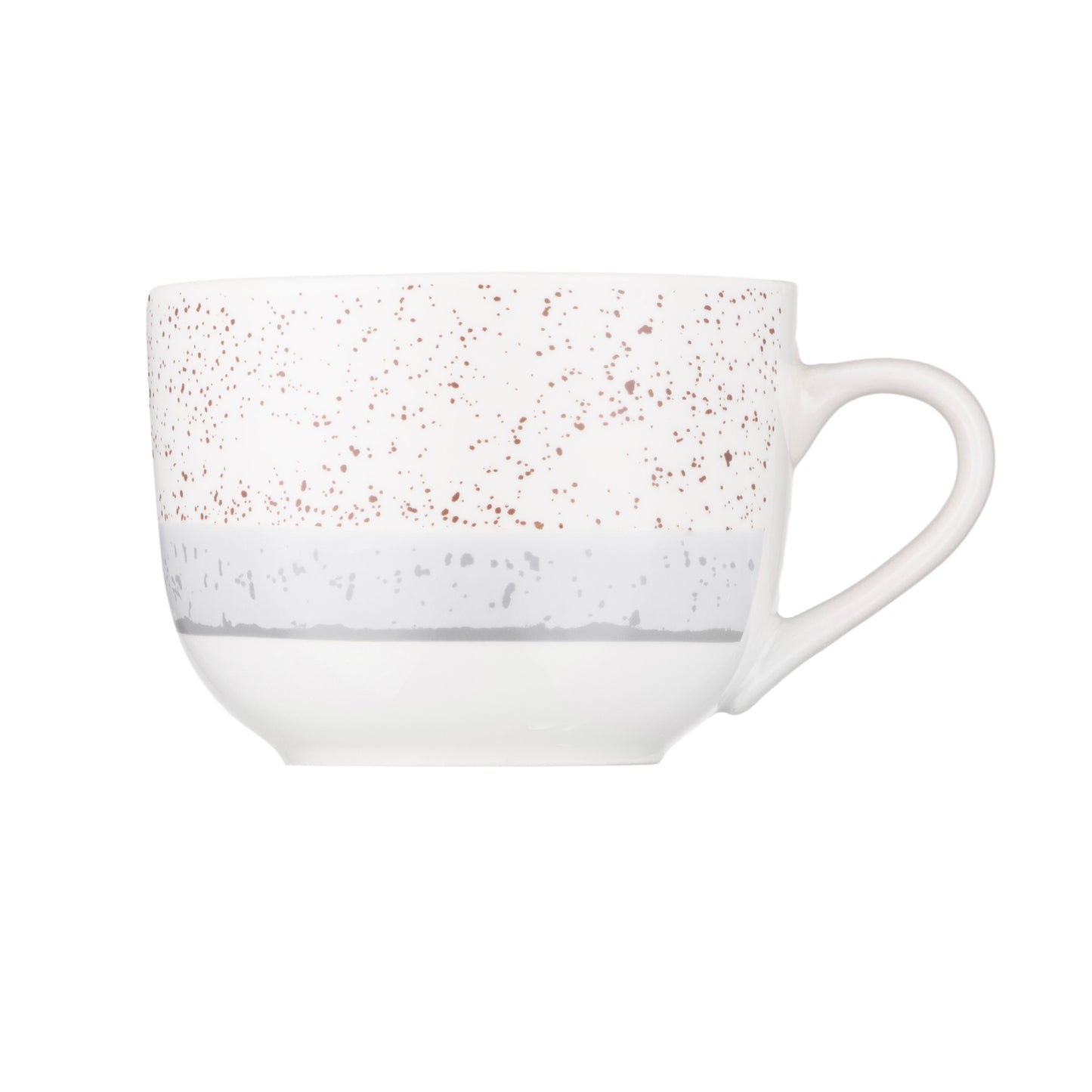 ARDESTO Mug Siena, 500ml, porcelain, white-gray 767637177597