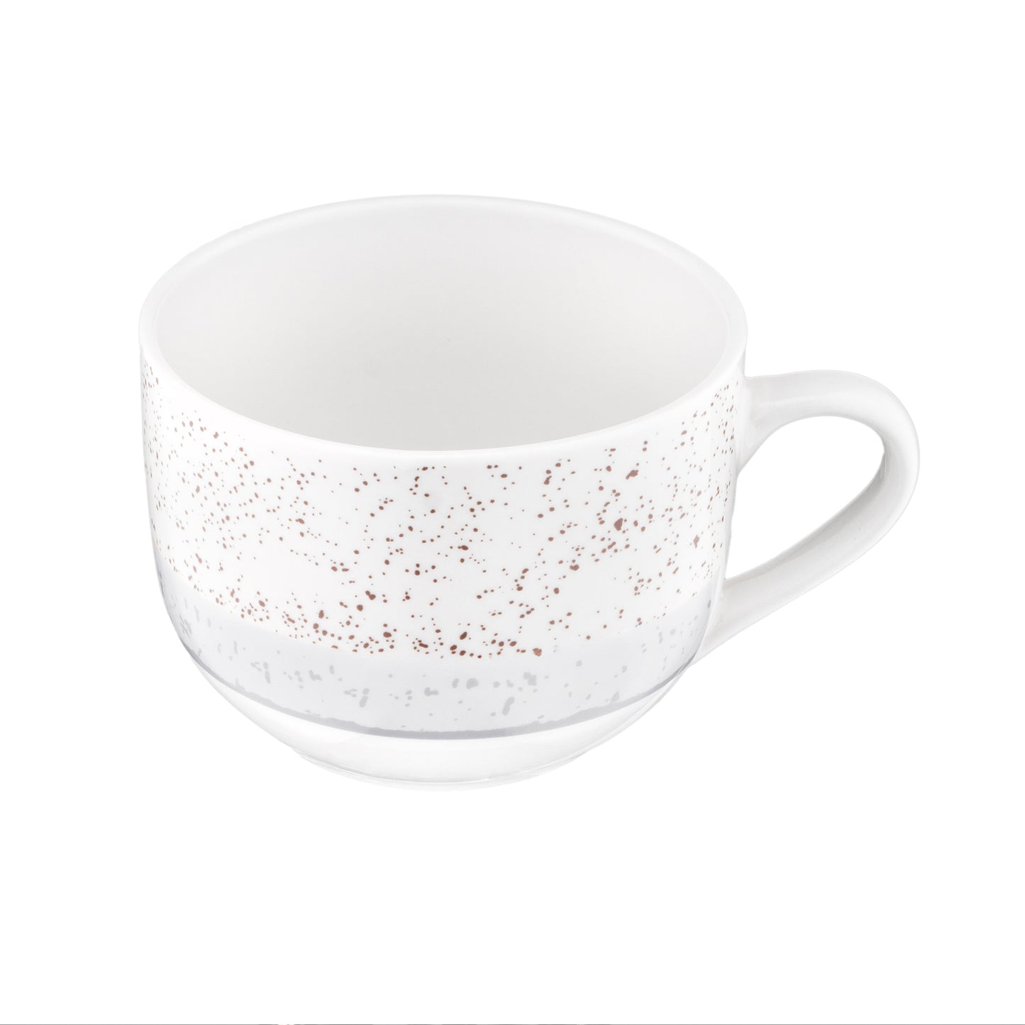 ARDESTO Mug Siena, 500ml, porcelain, white-gray 767637177597
