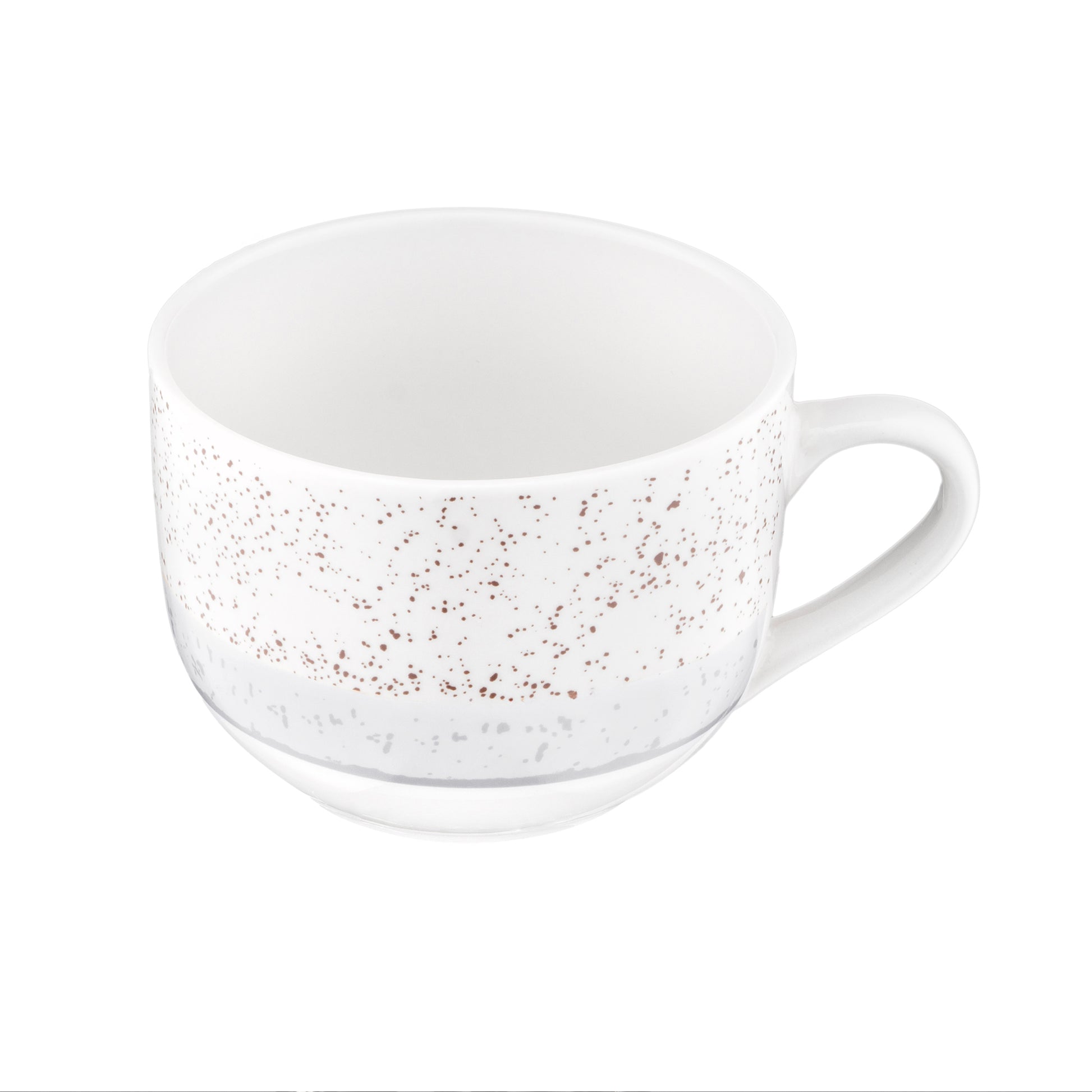 ARDESTO Mug Siena, 500ml, porcelain, white-gray 767637177597