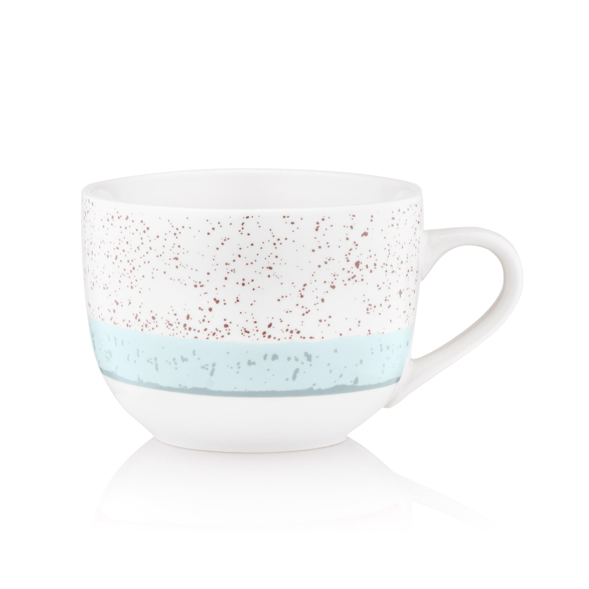 ARDESTO Mug Siena, 500ml, porcelain, white-blue 767637177573