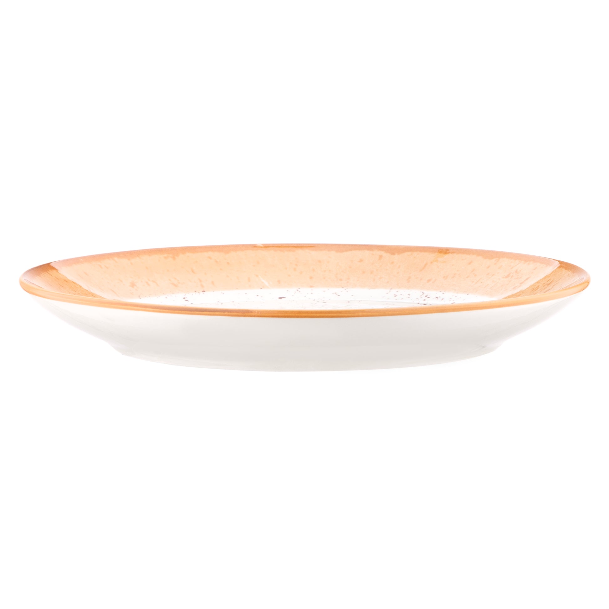 ARDESTO Dessert plate Siena, 19cm, porcelain, white-yellow 767637177528
