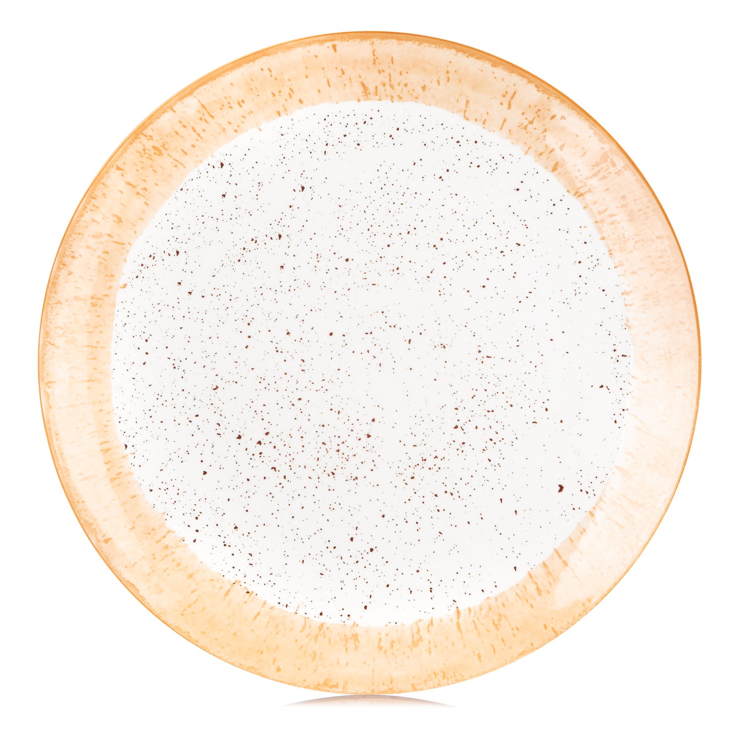 ARDESTO Dinner plate Siena, 27cm, porcelain, white-yellow 767637177511