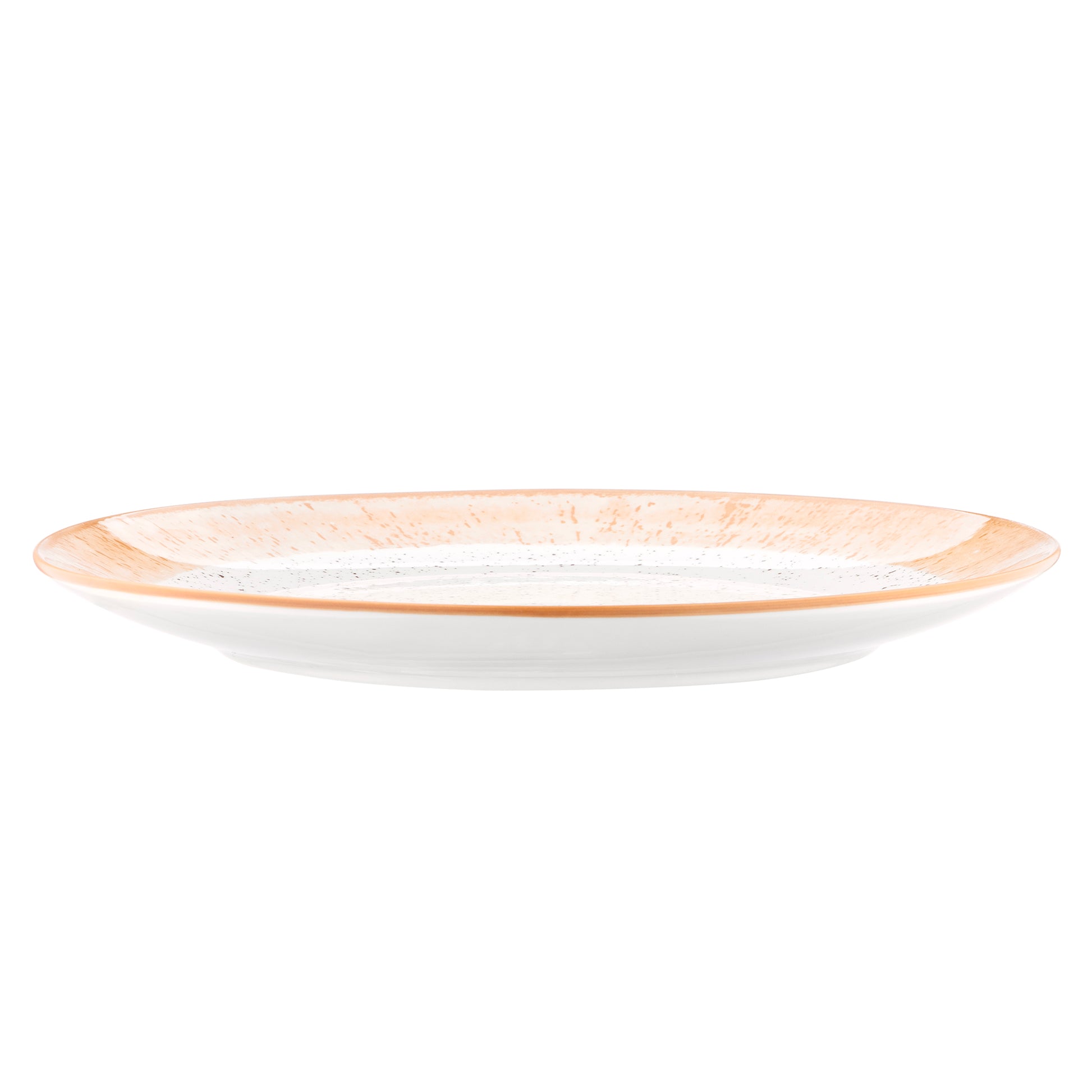 ARDESTO Dinner plate Siena, 27cm, porcelain, white-yellow 767637177511