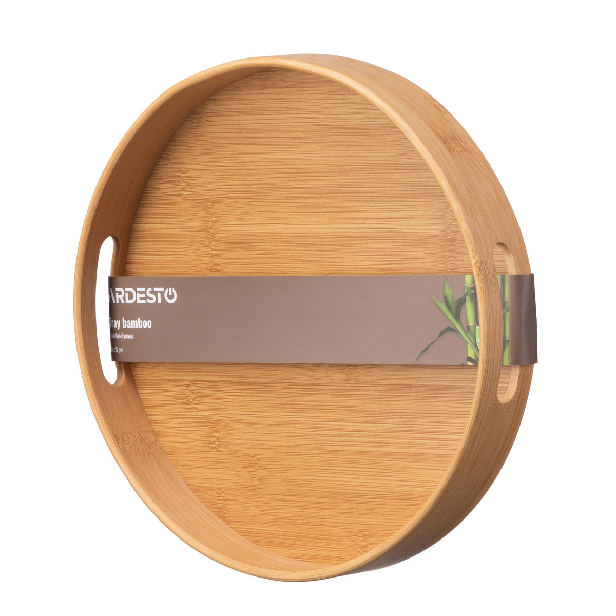Ardesto Tray Midori, 30х5cm, bamboo, round