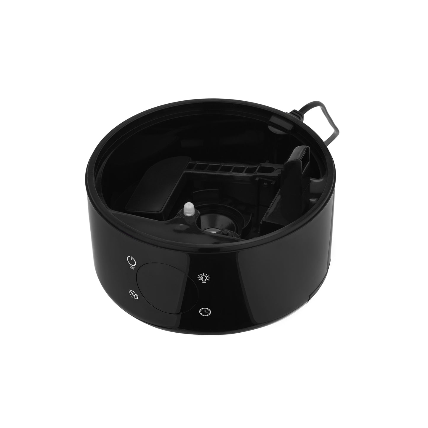ARDESTO Air humidifier ultrasonic, 30m2, 4l, 280ml/h, electric. control, remote control, top. water inlet, display, black
