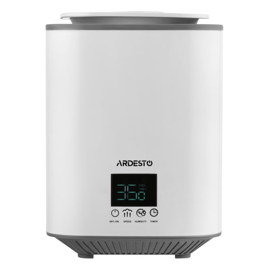 ARDESTO Air humidifier ultrasonic, 25m2, 3.1l, 250ml/h, electric. steering, upper water bay, display, white