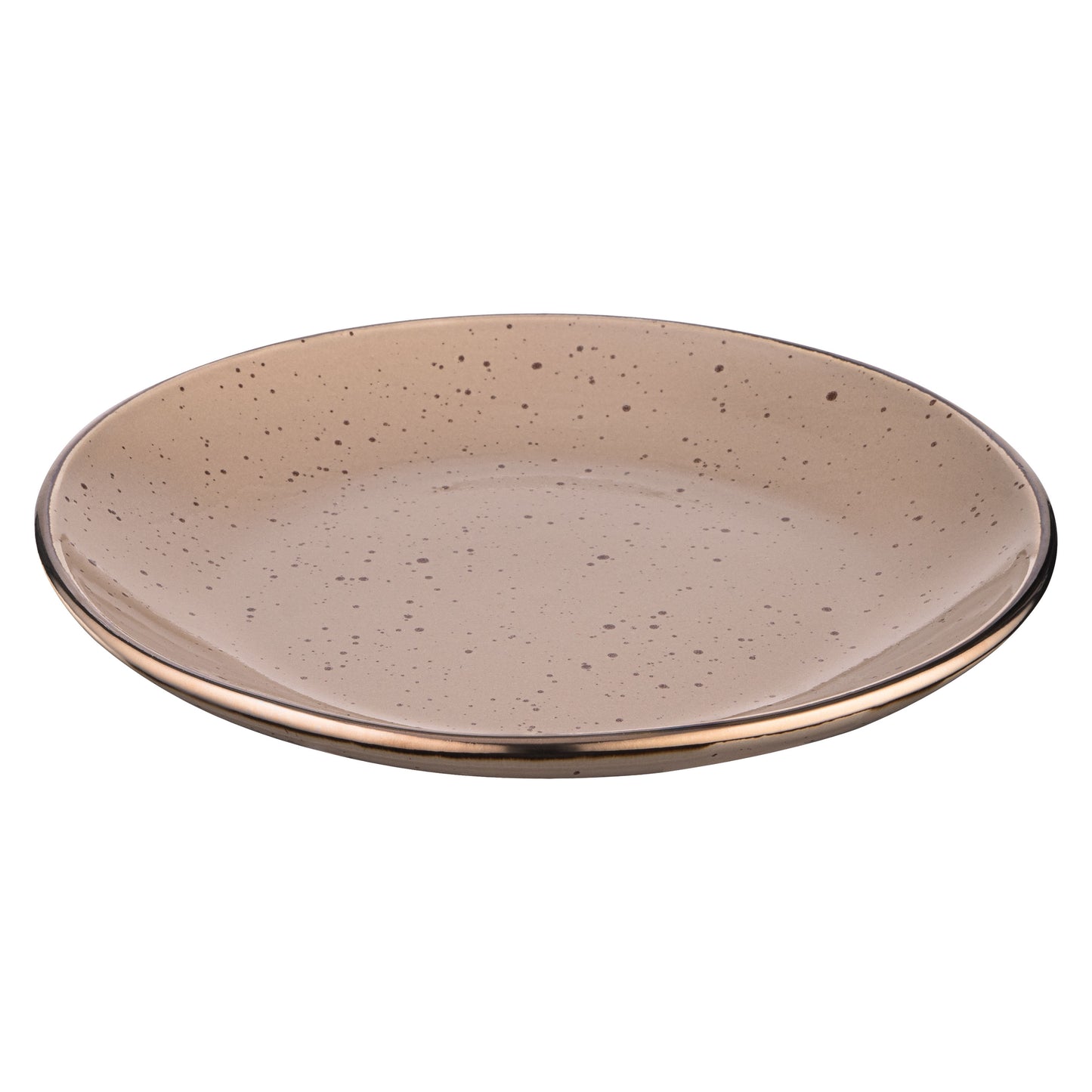 ARDESTO Dessert plate Emilia, 20cm, ceramic, brown 767637175982