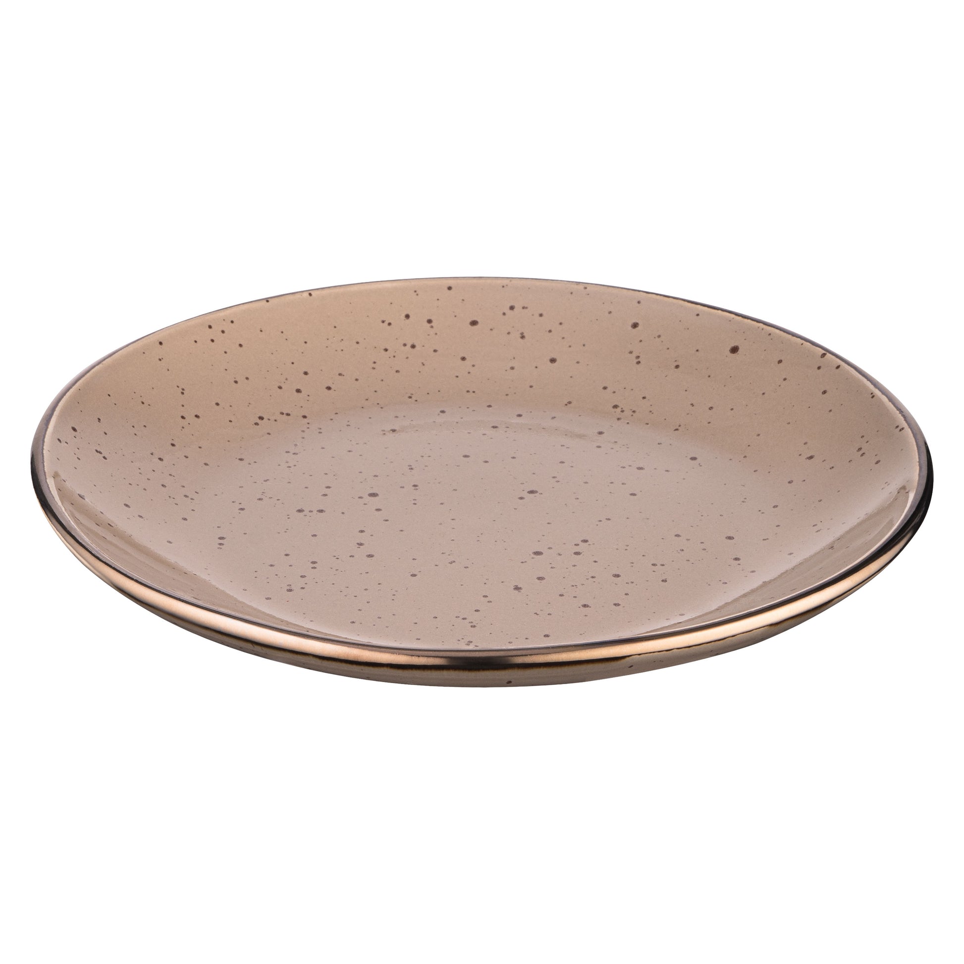 ARDESTO Dessert plate Emilia, 20cm, ceramic, brown 767637175982
