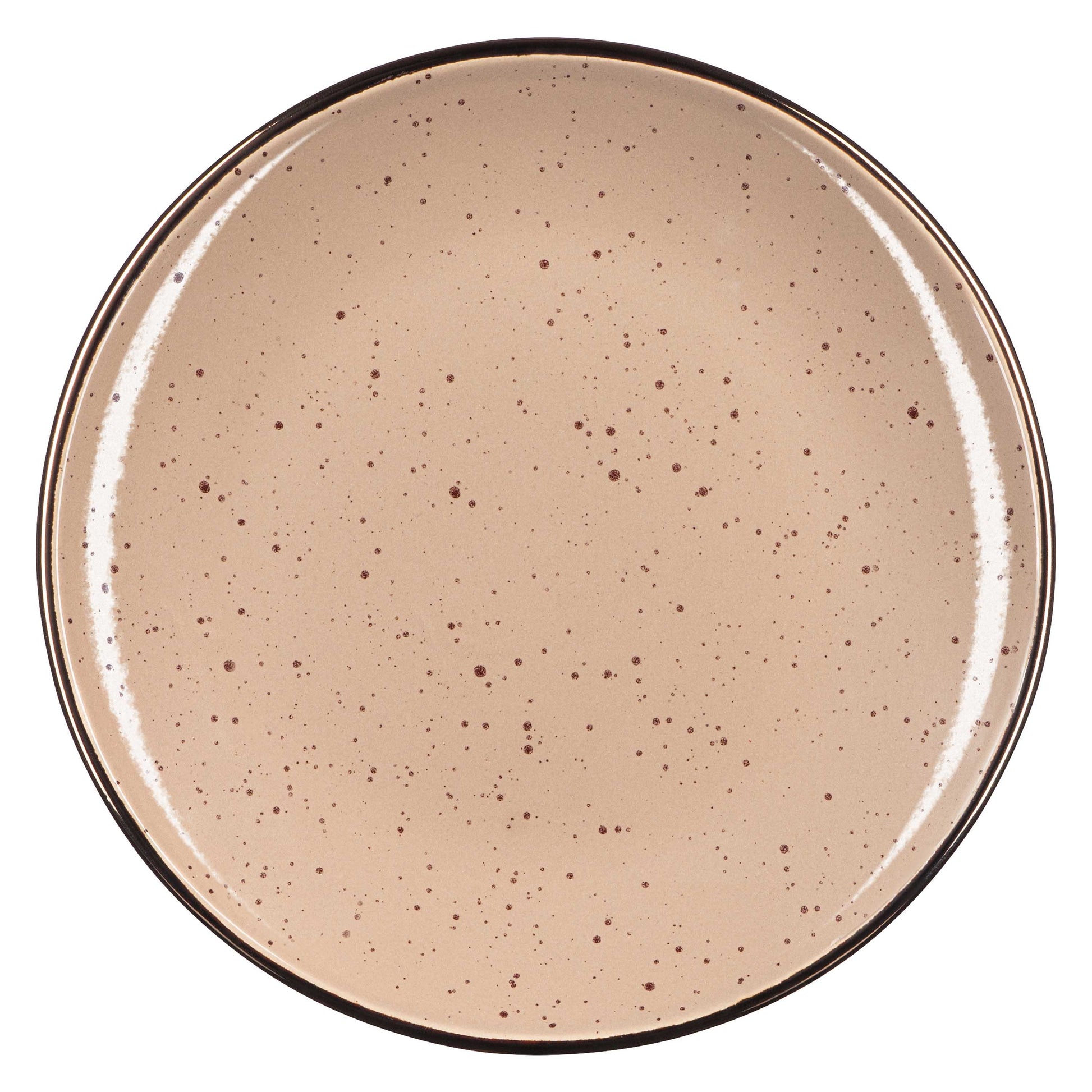 ARDESTO Dessert plate Emilia, 20cm, ceramic, brown 767637175982