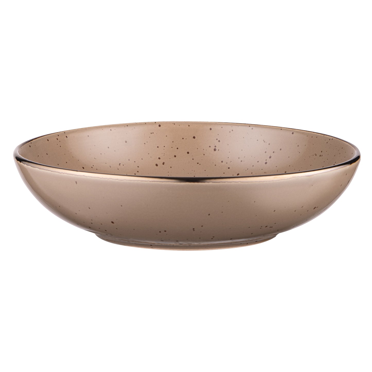 ARDESTO Soup plate Emilia, 820ml, 20cm, ceramic, brown 767637175999
