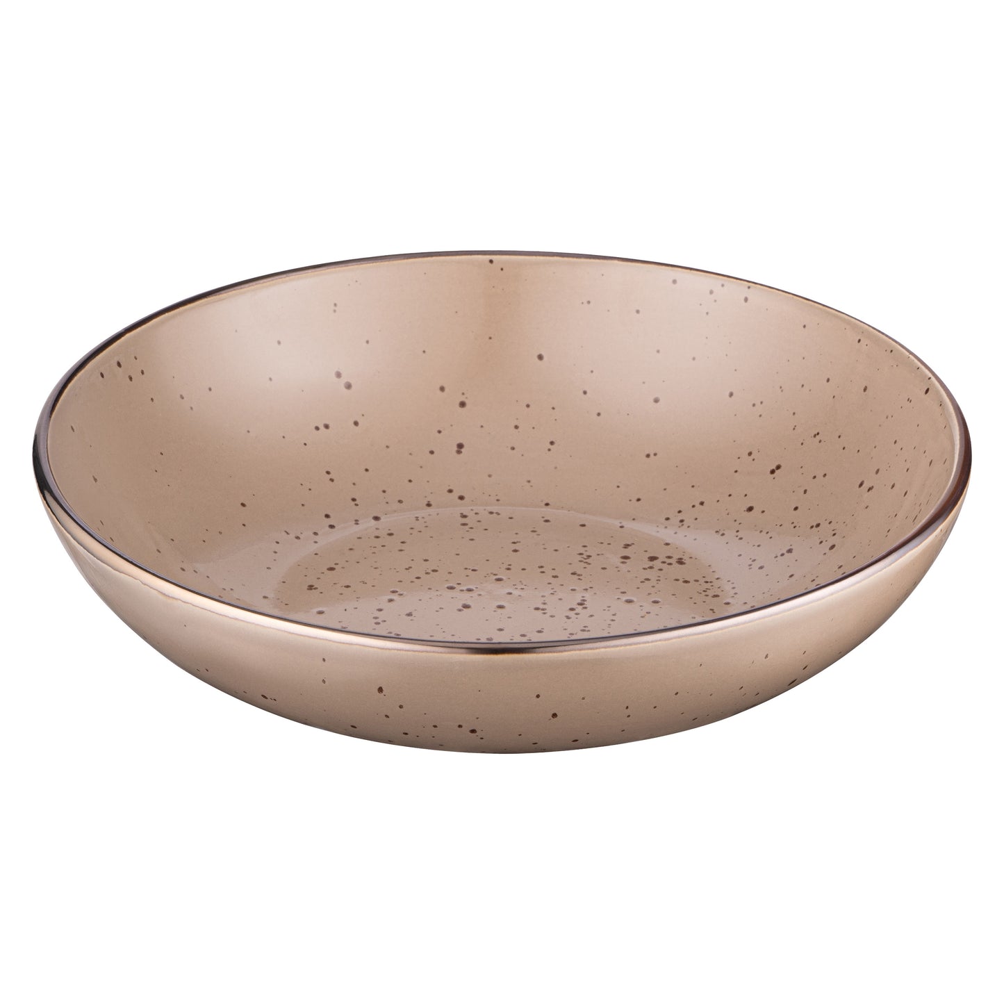 ARDESTO Soup plate Emilia, 820ml, 20cm, ceramic, brown 767637175999