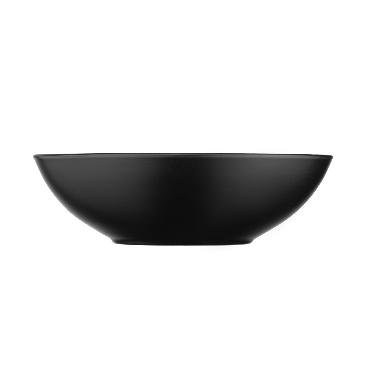Ardesto Soup plate  Bolzano, 630ml, 18cm, ceramic, black-brown