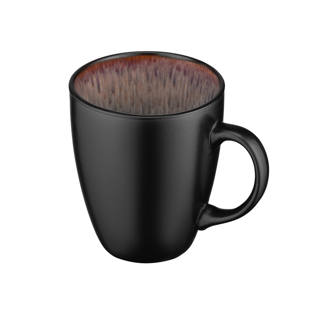 Ardesto Mug Bolzano, 380ml, ceramic, black-brown