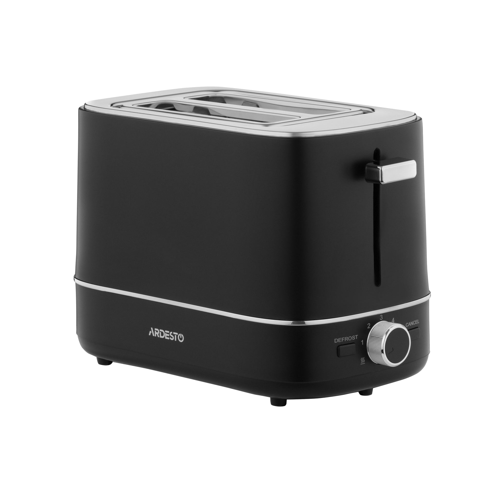 Ardesto toaster Timeless Elegance, 800W, plastic, 2 slots, black