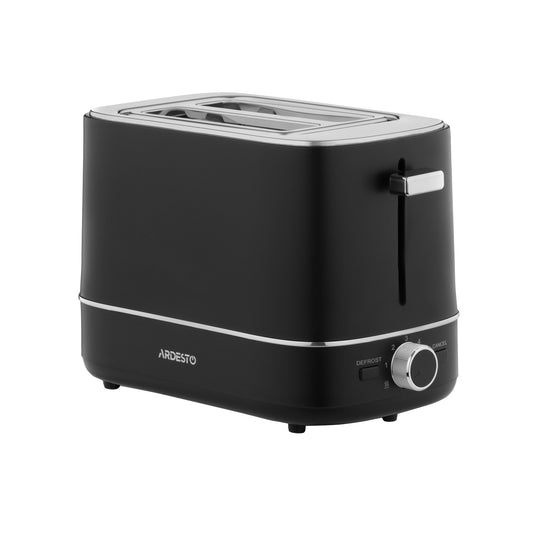 Ardesto toaster Timeless Elegance, 800W, plastic, 2 slots, black