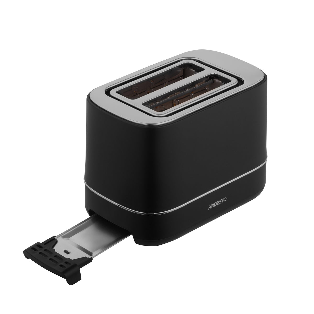 Ardesto toaster Timeless Elegance, 800W, plastic, 2 slots, black