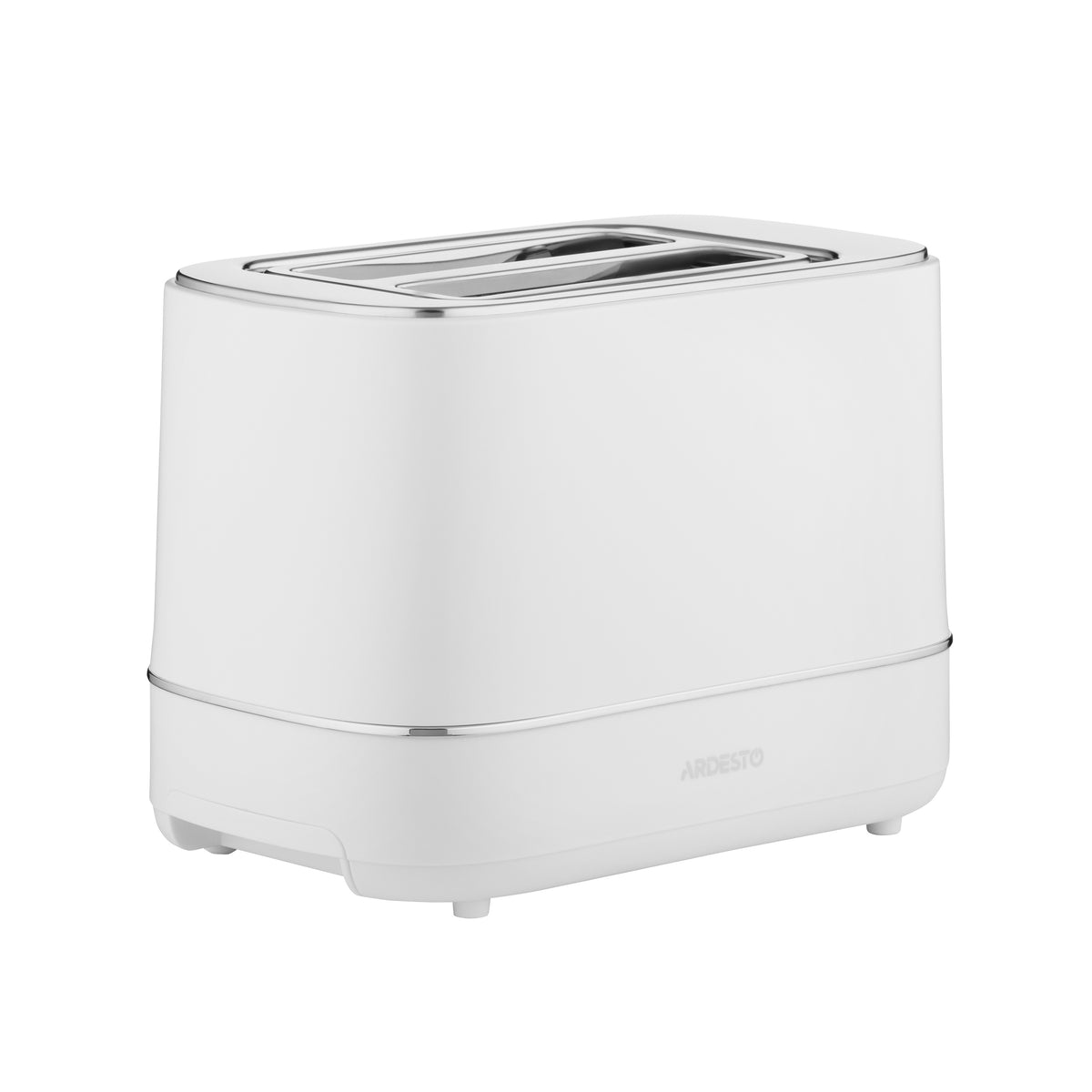 Ardesto toaster Timeless Elegance, 800W, plastic, 2 slots, white