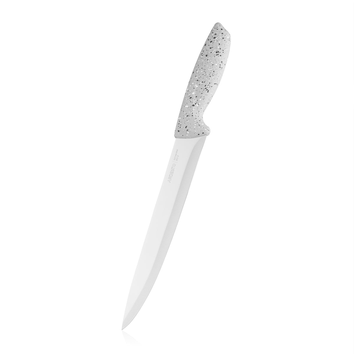 Knives set with block ARDESTO Gemini, 6pcs, stainless steel, plastic, grey 767637177955