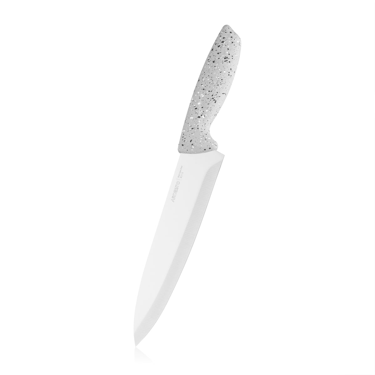 Knives set with block ARDESTO Gemini, 6pcs, stainless steel, plastic, grey 767637177955