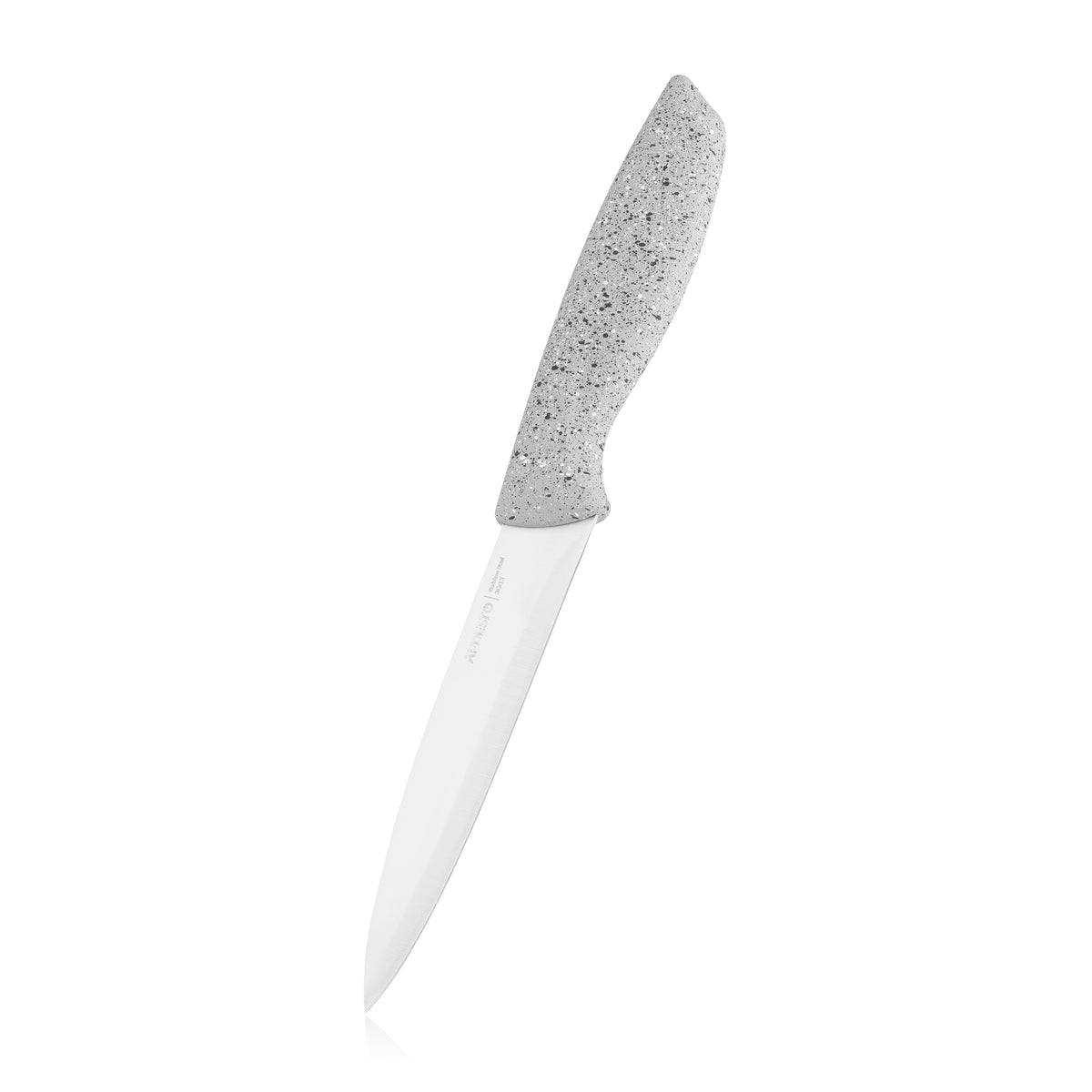 Knives set with block ARDESTO Gemini, 6pcs, stainless steel, plastic, grey 767637177955