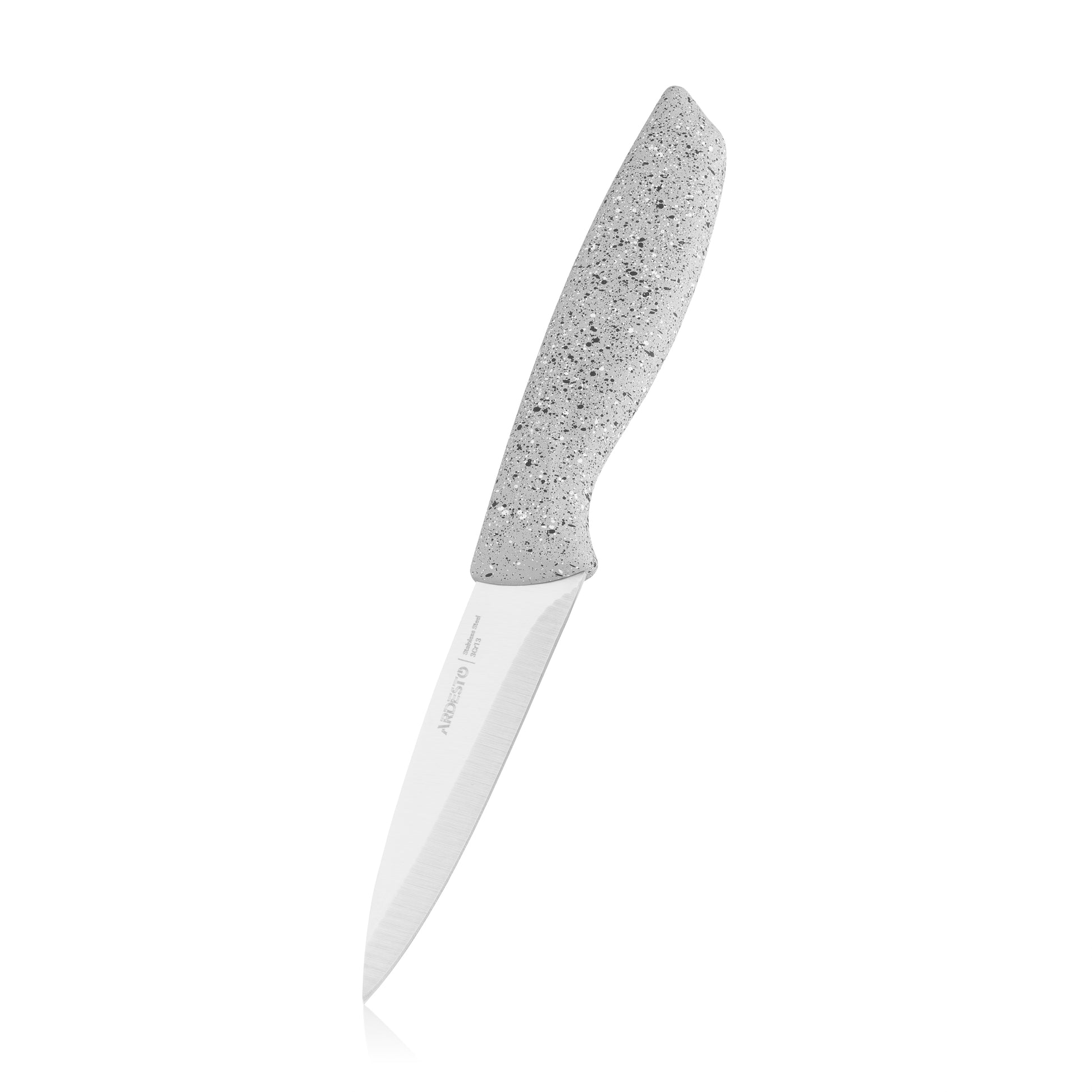 Knives set with block ARDESTO Gemini, 6pcs, stainless steel, plastic, grey 767637177955