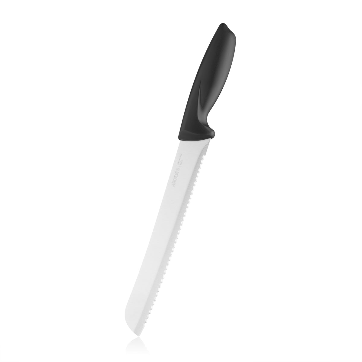 Knives set with block ARDESTO Gemini, 7pcs, stainless steel, plastic, black 767637177948