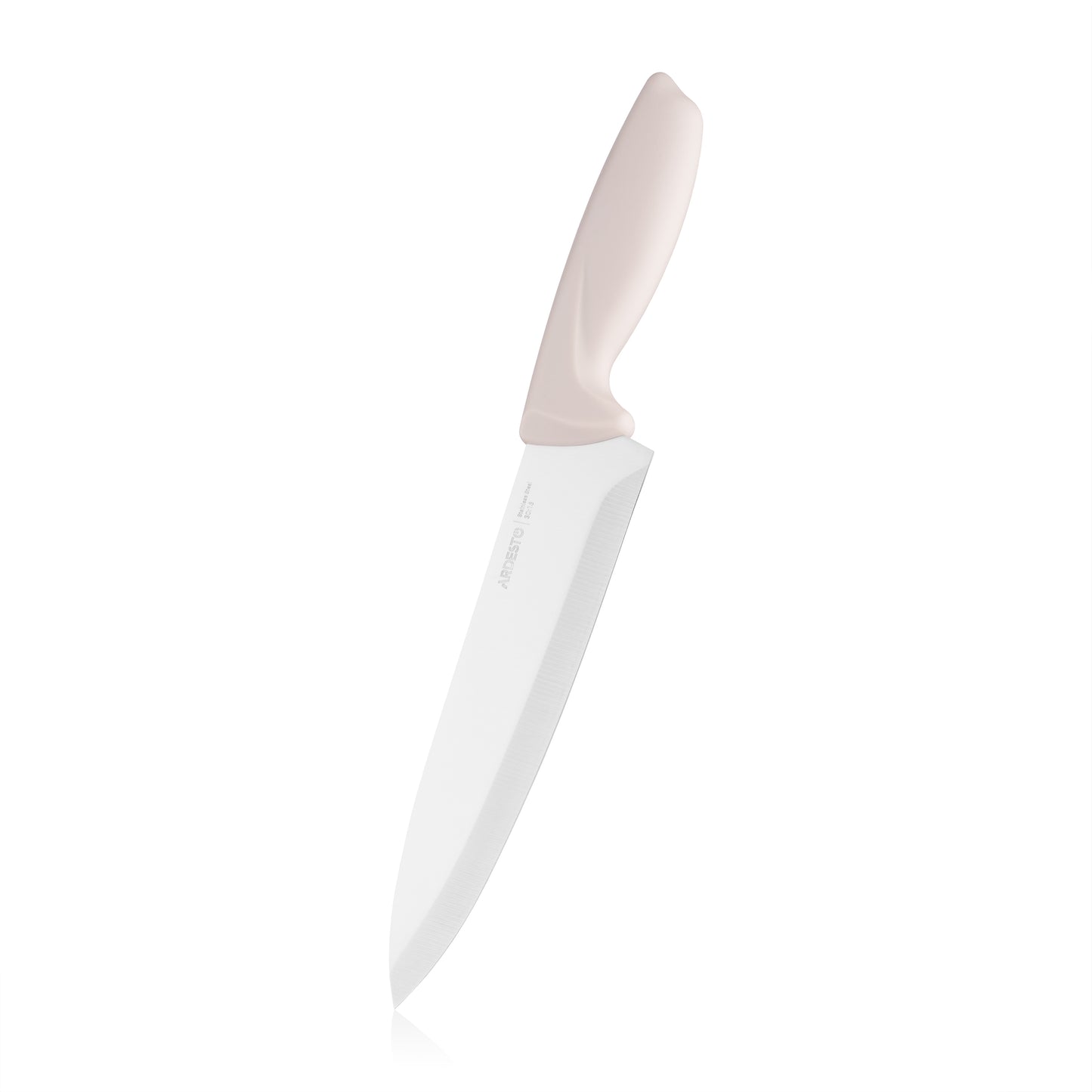 Ardesto Knives Set with block Gemini, 7pcs, stainless steel, plastic, beige