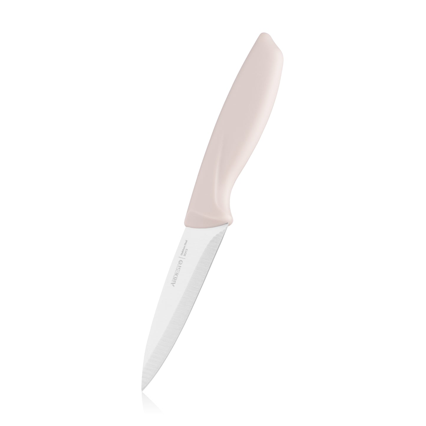 Ardesto Knives Set with block Gemini, 7pcs, stainless steel, plastic, beige