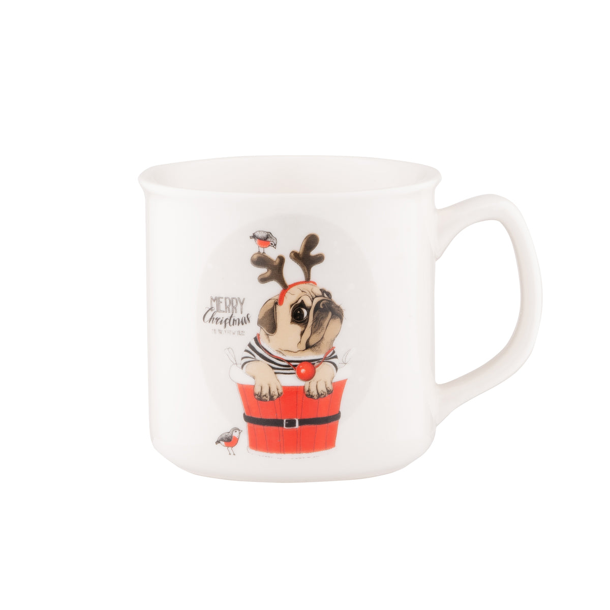 Ardesto Mug Merry Christmas, 360ml, porcelain, in assortment